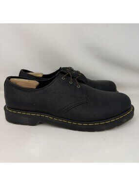 Doc Martens Ambassador Pebble Leather Oxford Shoes Black Men’s Size 2800